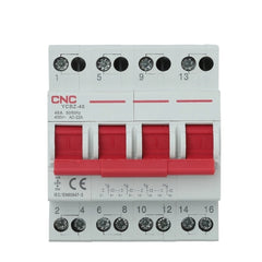 CNC 4 POLE BREAKER TYPE CHANGE OVER